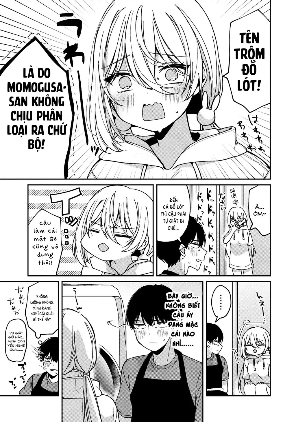 Momogusa-san ga Momogusa Sugiru!! Chapter 4 - Trang 7