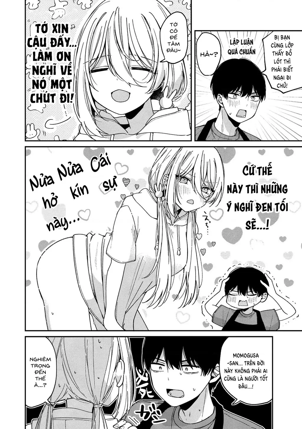 Momogusa-san ga Momogusa Sugiru!! Chapter 4 - Trang 8