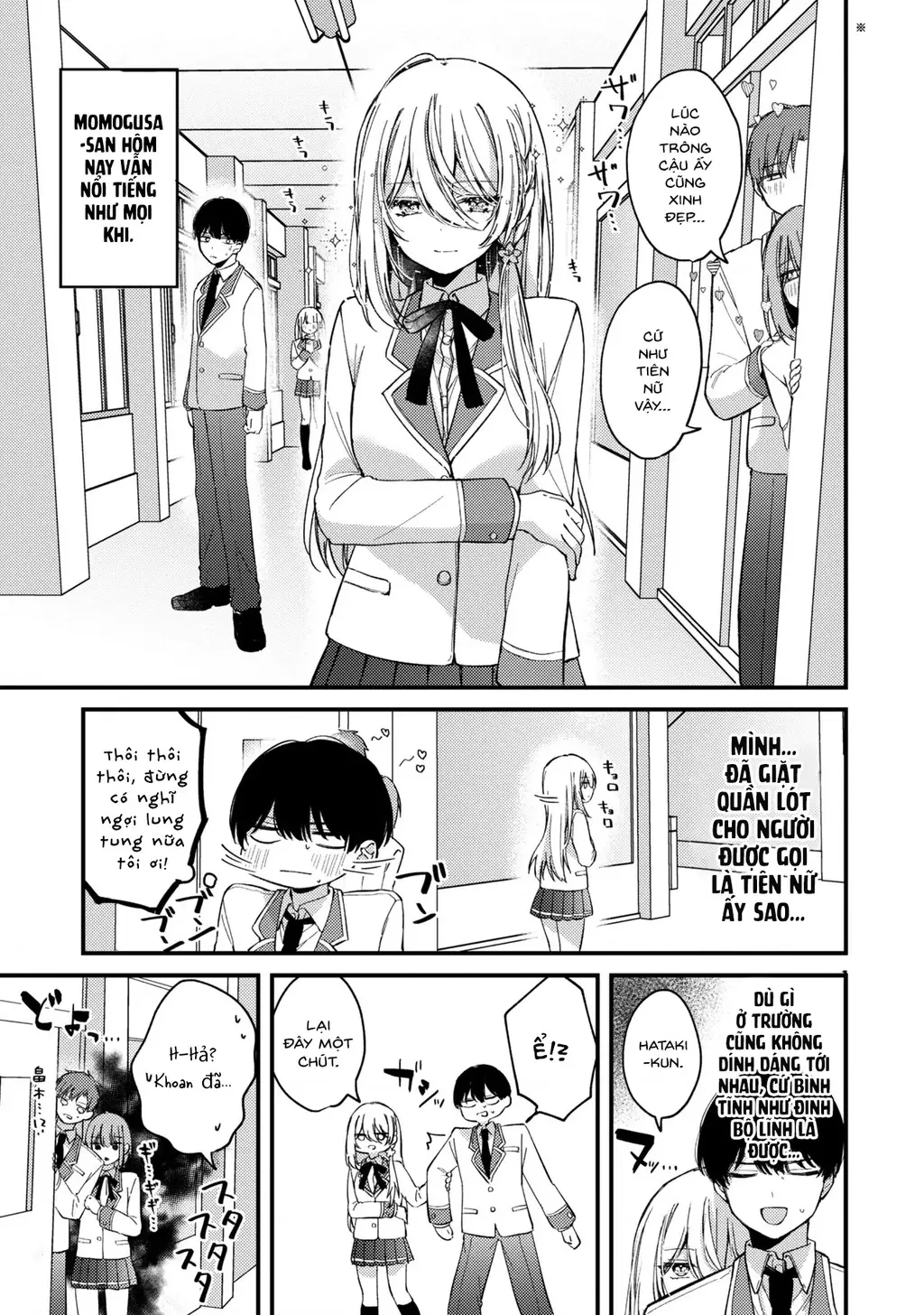 Momogusa-san ga Momogusa Sugiru!! Chapter 5 - Trang 3