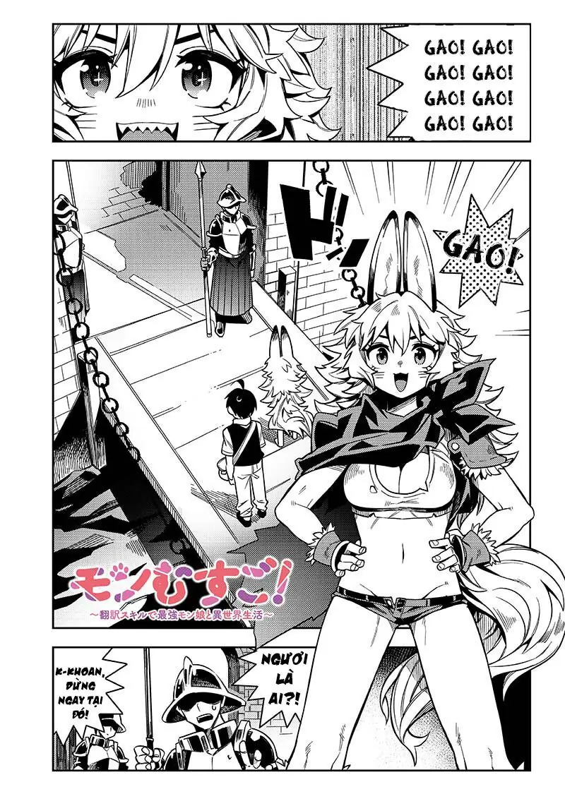 Monmusugo! ~Honnyaku Skill De Saikyou Monmusume To Isekai Seikatsu~ Chapter 2 - Trang 5