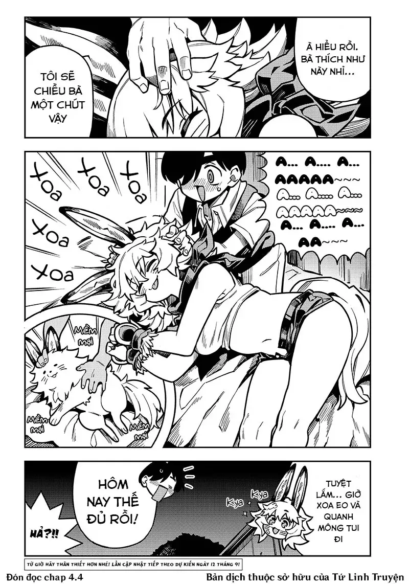Monmusugo! ~Honnyaku Skill De Saikyou Monmusume To Isekai Seikatsu~ Chapter 4.4 - Trang 7