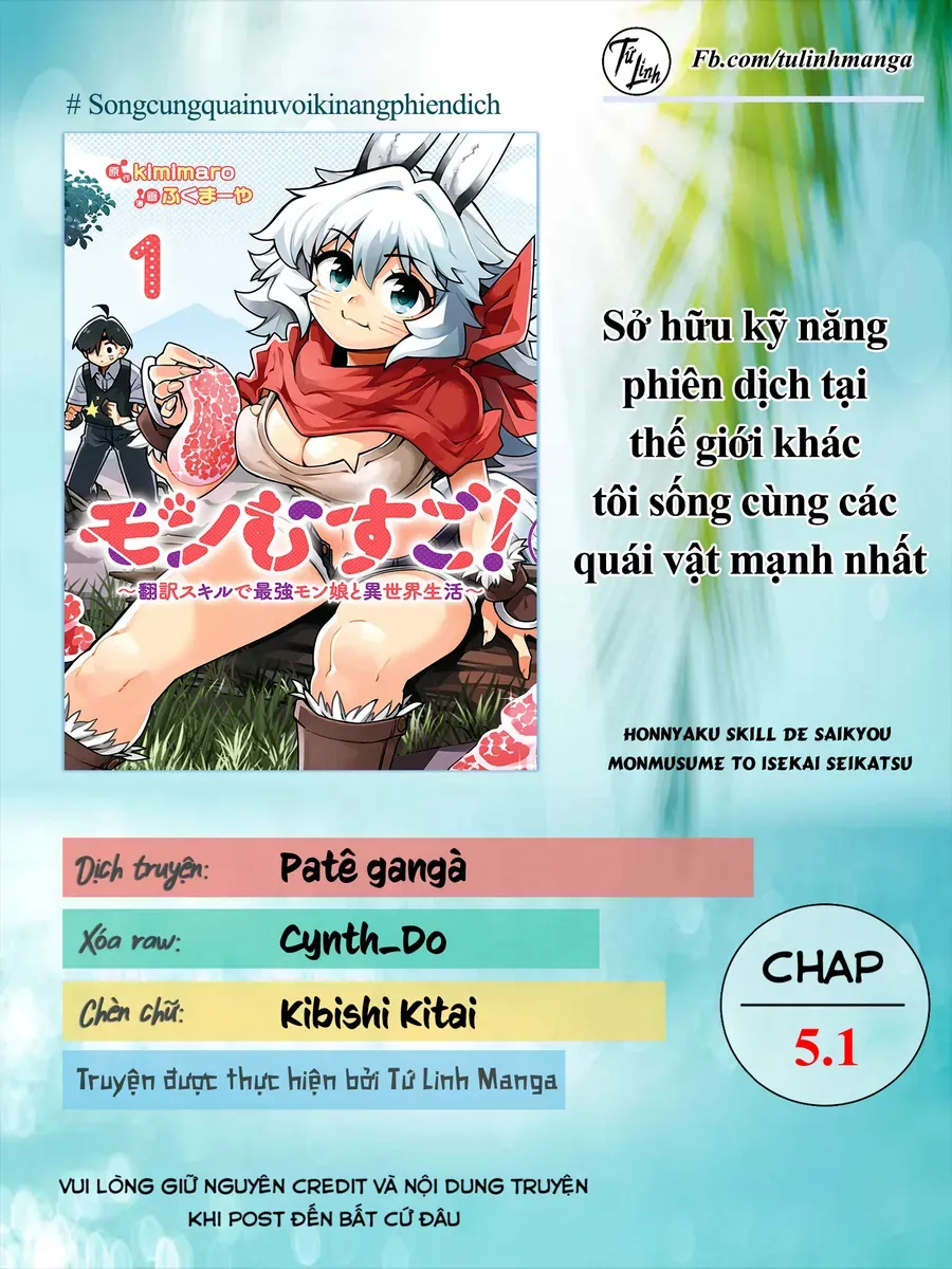 Monmusugo! ~Honnyaku Skill De Saikyou Monmusume To Isekai Seikatsu~ Chapter 5.1 - Trang 3