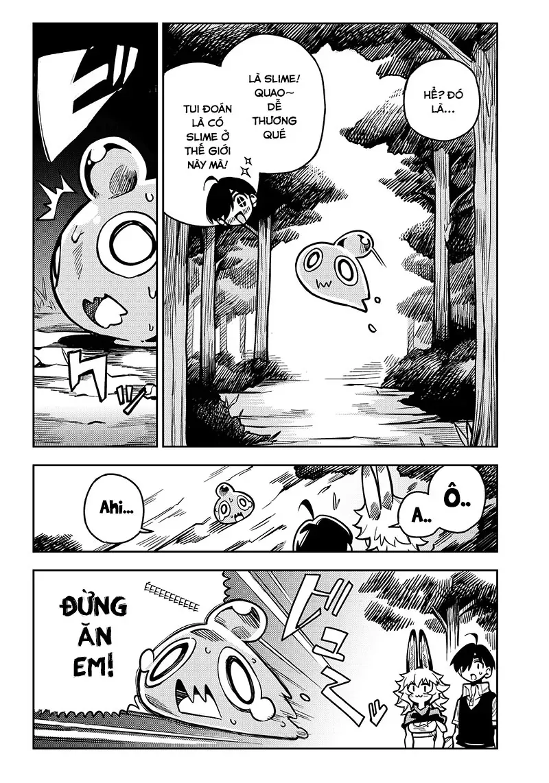 Monmusugo! ~Honnyaku Skill De Saikyou Monmusume To Isekai Seikatsu~ Chapter 5.1 - Trang 9