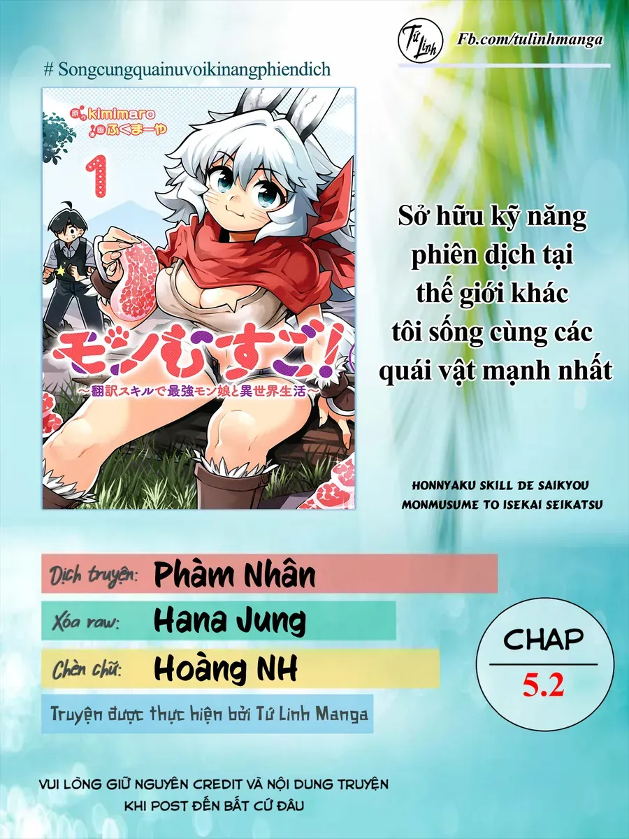 Monmusugo! ~Honnyaku Skill De Saikyou Monmusume To Isekai Seikatsu~ Chapter 5.2 - Trang 3