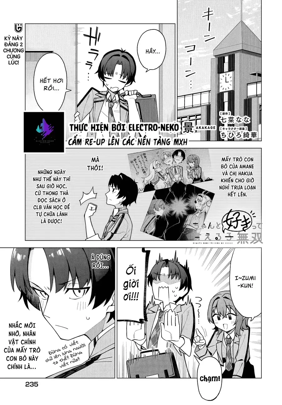Một Cô Gái Có Thể Nói Chapter 4 - Trang 6