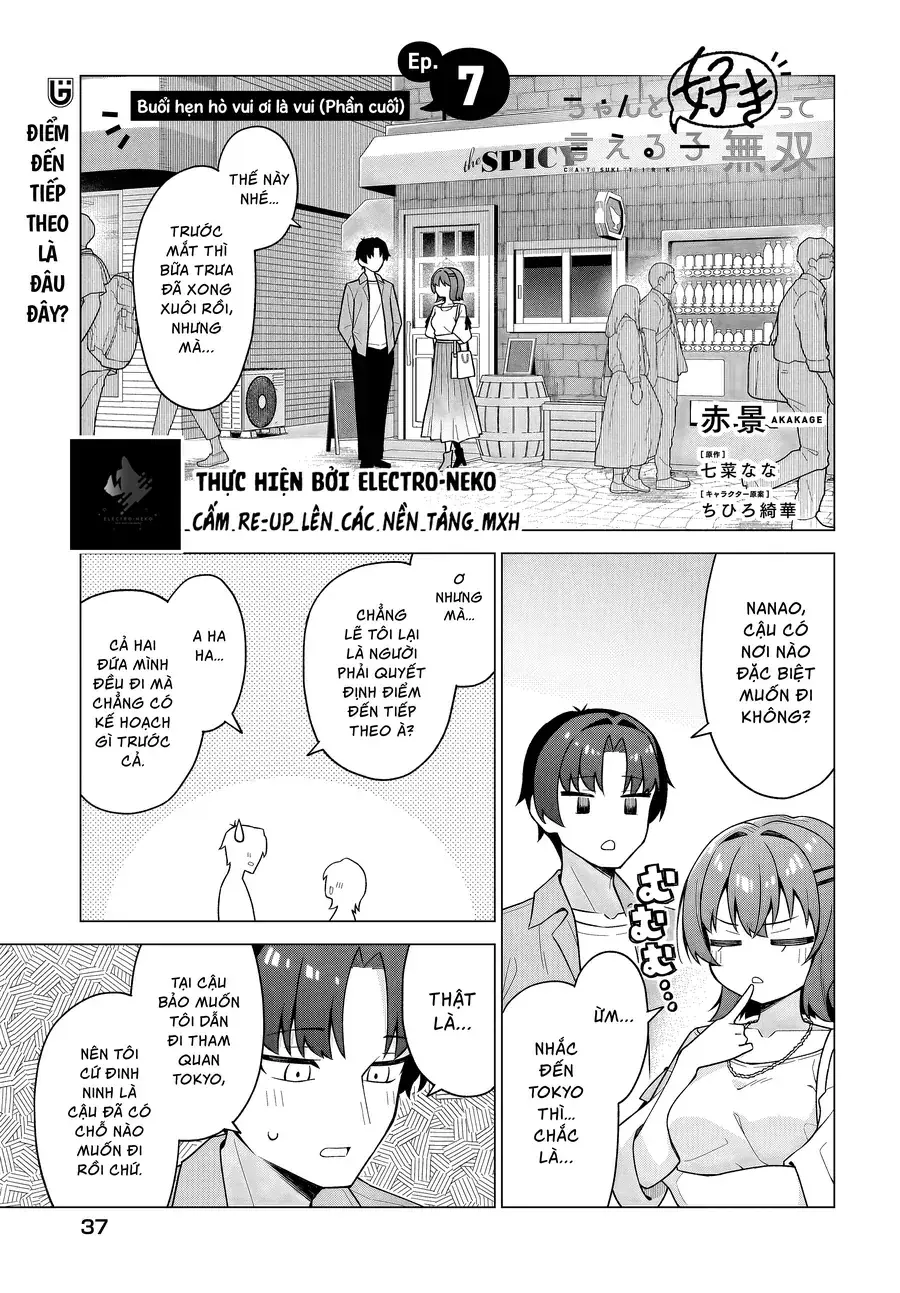 Một Cô Gái Có Thể Nói Chapter 7 - Trang 7