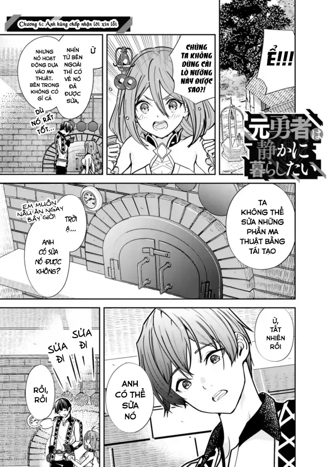 Moto Yuusha Wa Shizuka Ni Kurashitai Chapter 6 - Trang 4