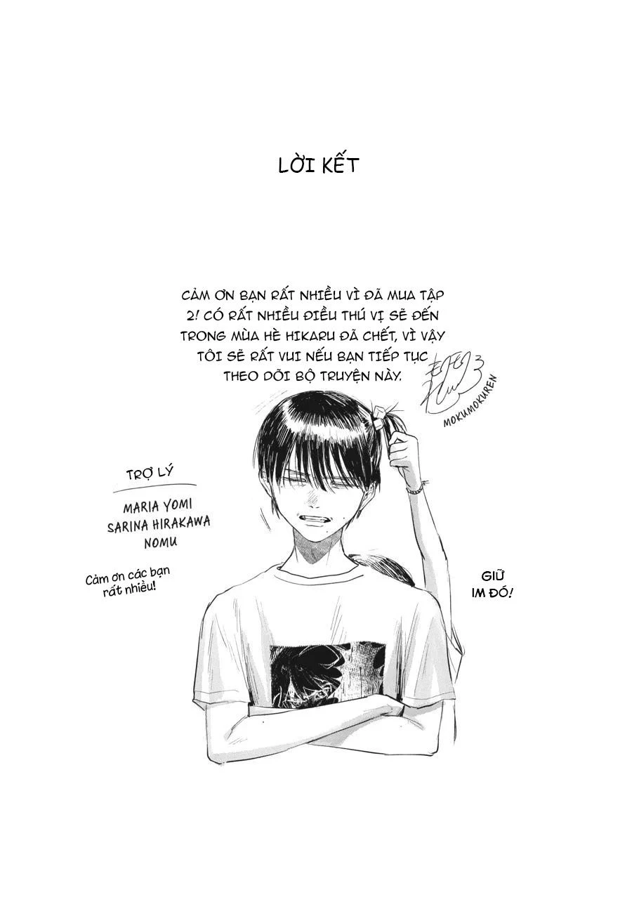 Mùa Hè Hikaru Chết Chapter 11.5 - Trang 15