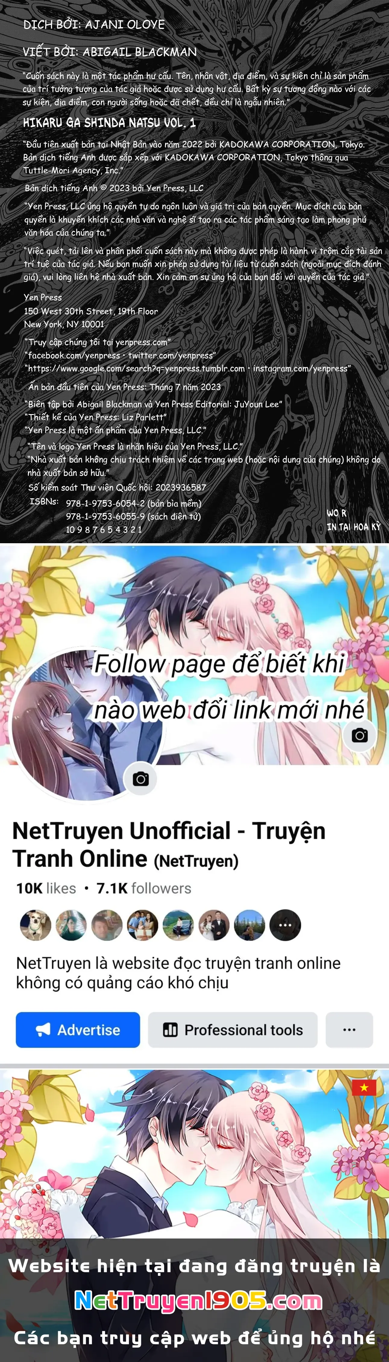 Mùa Hè Hikaru Chết Chapter 11.5 - Trang 20