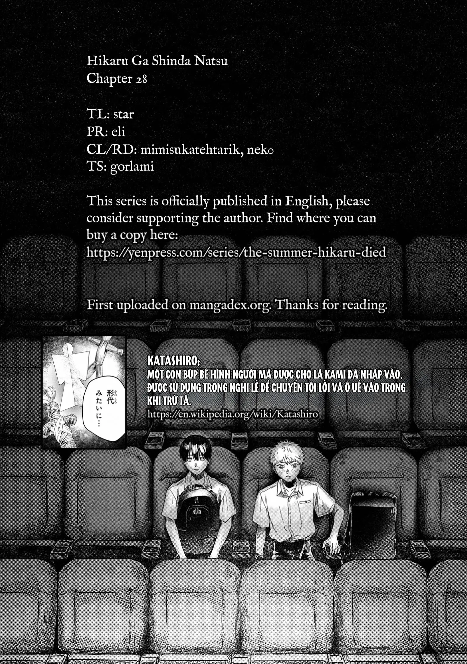 Mùa Hè Hikaru Chết Chapter 28 - Trang 36