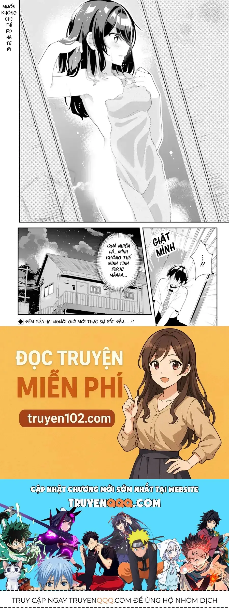 Muboubi Kawaii Pajama Sugata No Bishoujo To Heya De Futarikiri Chapter 5.3 - Trang 9