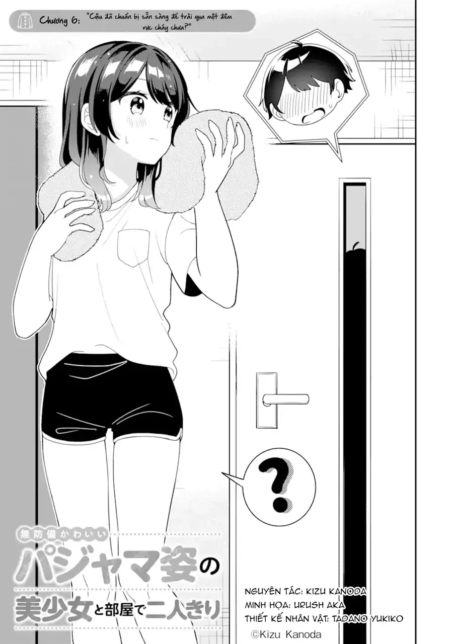 Muboubi Kawaii Pajama Sugata No Bishoujo To Heya De Futarikiri Chapter 6.1 - Trang 4