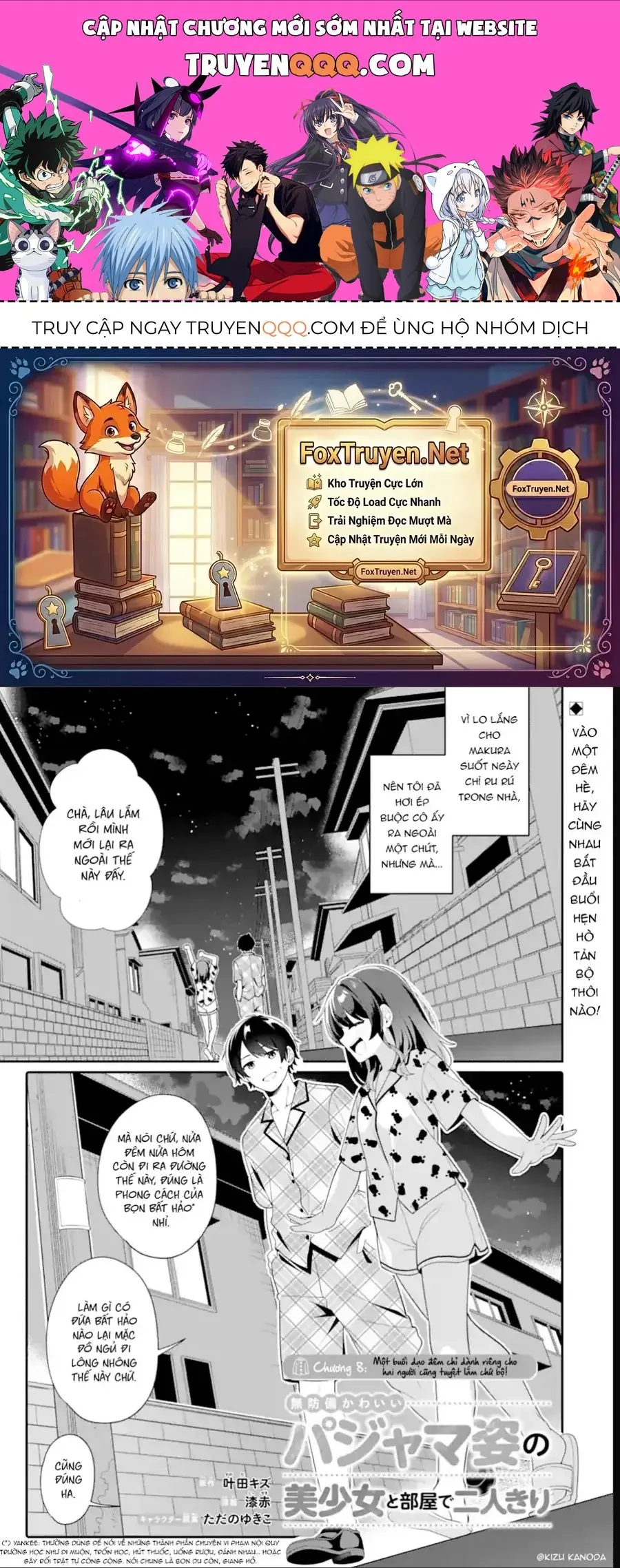 Muboubi Kawaii Pajama Sugata No Bishoujo To Heya De Futarikiri Chapter 8 - Trang 2