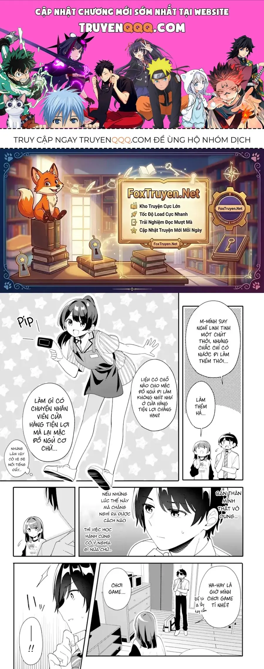 Muboubi Kawaii Pajama Sugata No Bishoujo To Heya De Futarikiri Chapter 9.2 - Trang 2