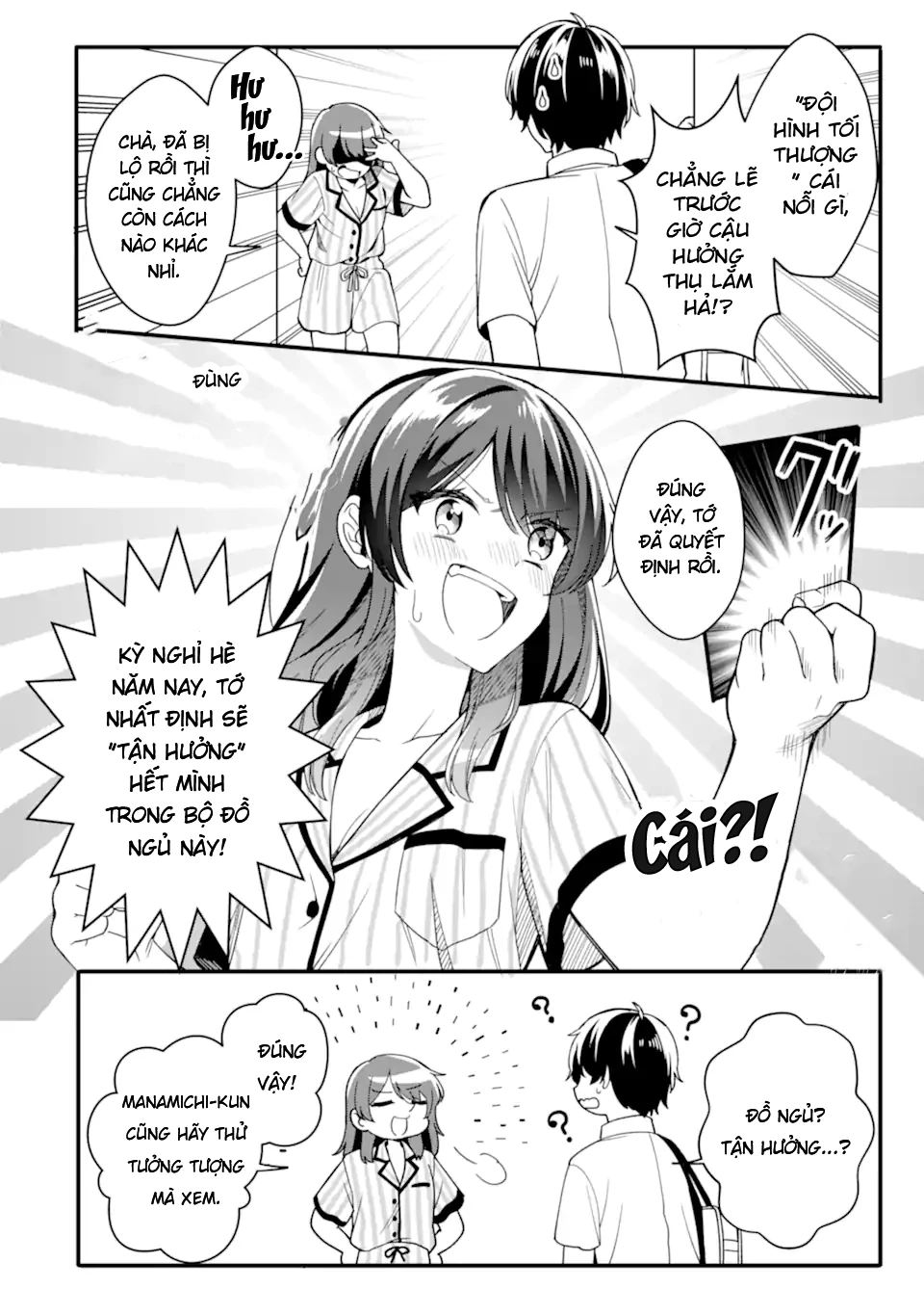 Muboubi Kawaii Pyjama Sugata No Bishoujo To Heya De Futarikiri Chapter 1.2 - Trang 10