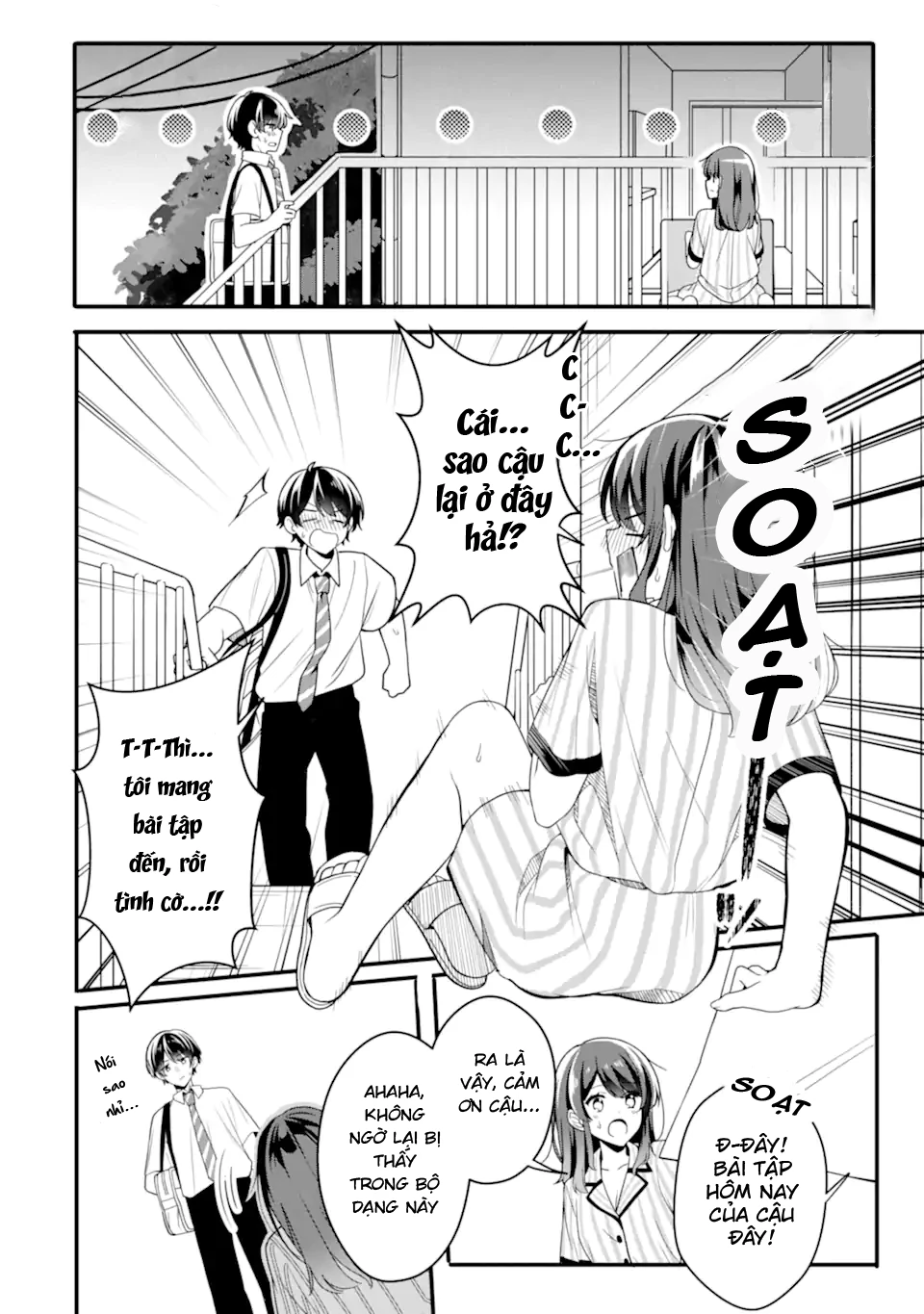 Muboubi Kawaii Pyjama Sugata No Bishoujo To Heya De Futarikiri Chapter 1.2 - Trang 4