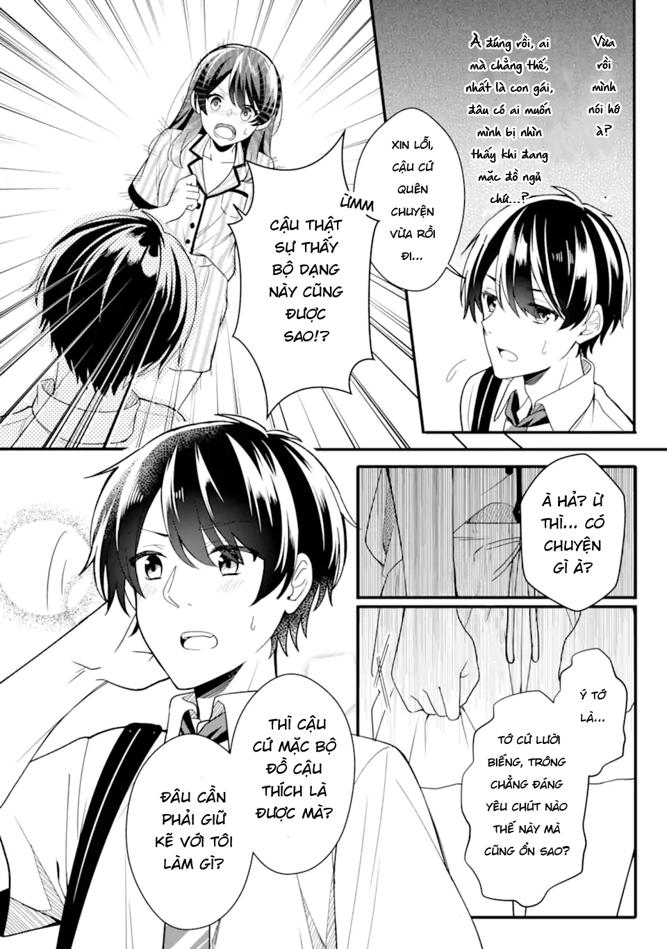 Muboubi Kawaii Pyjama Sugata No Bishoujo To Heya De Futarikiri Chapter 1.2 - Trang 6