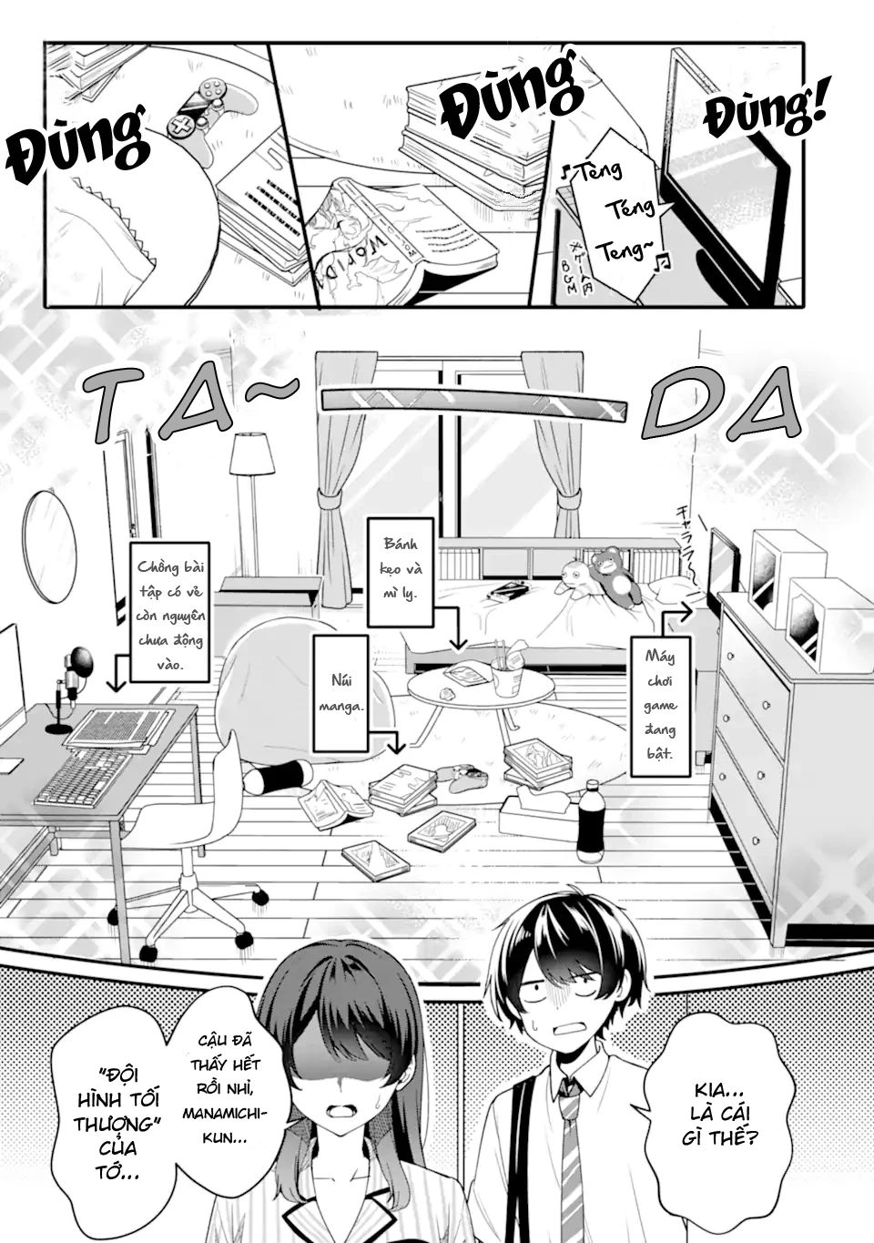 Muboubi Kawaii Pyjama Sugata No Bishoujo To Heya De Futarikiri Chapter 1.2 - Trang 9