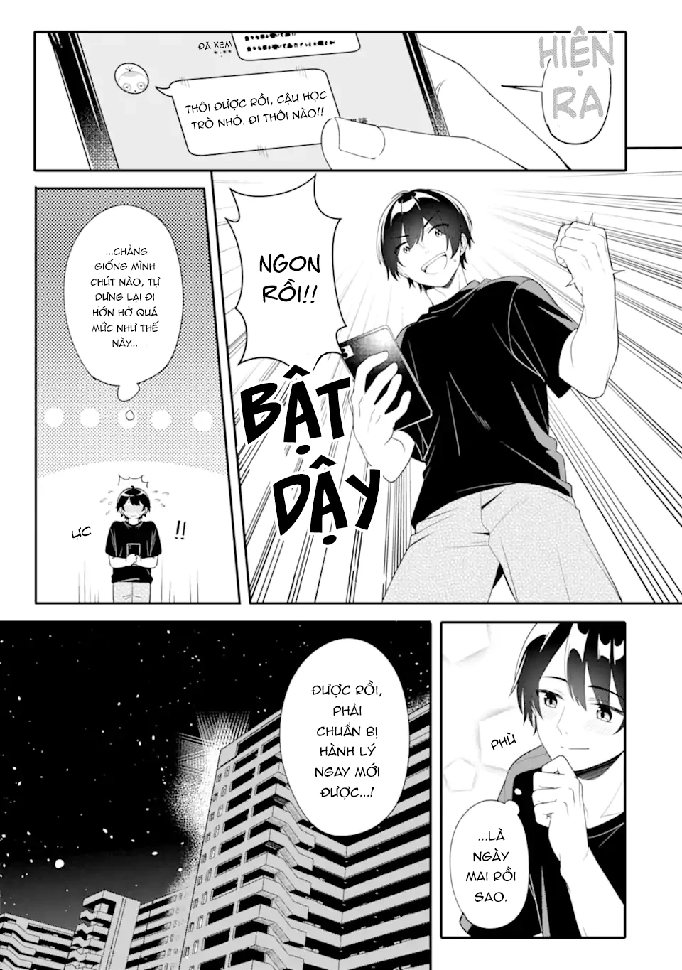 Muboubi Kawaii Pyjama Sugata No Bishoujo To Heya De Futarikiri Chapter 10.2 - Trang 2
