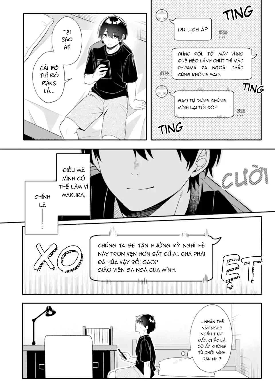 Muboubi Kawaii Pyjama Sugata No Bishoujo To Heya De Futarikiri Chapter 10 - Trang 11