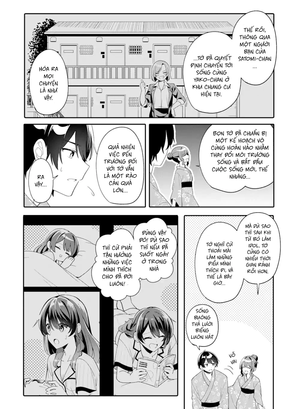 Muboubi Kawaii Pyjama Sugata No Bishoujo To Heya De Futarikiri Chapter 12.2 - Trang 10