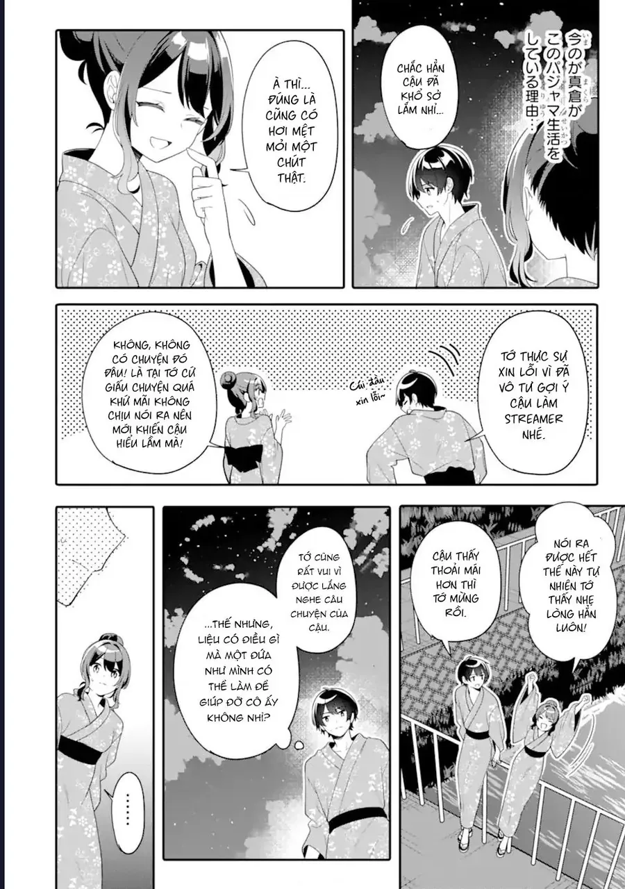 Muboubi Kawaii Pyjama Sugata No Bishoujo To Heya De Futarikiri Chapter 12 - Trang 27