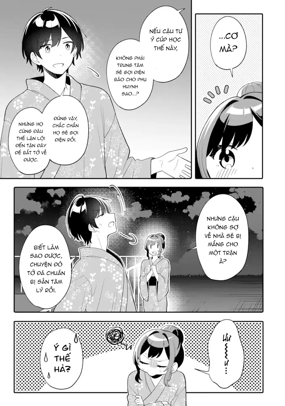 Muboubi Kawaii Pyjama Sugata No Bishoujo To Heya De Futarikiri Chapter 13.1 - Trang 9