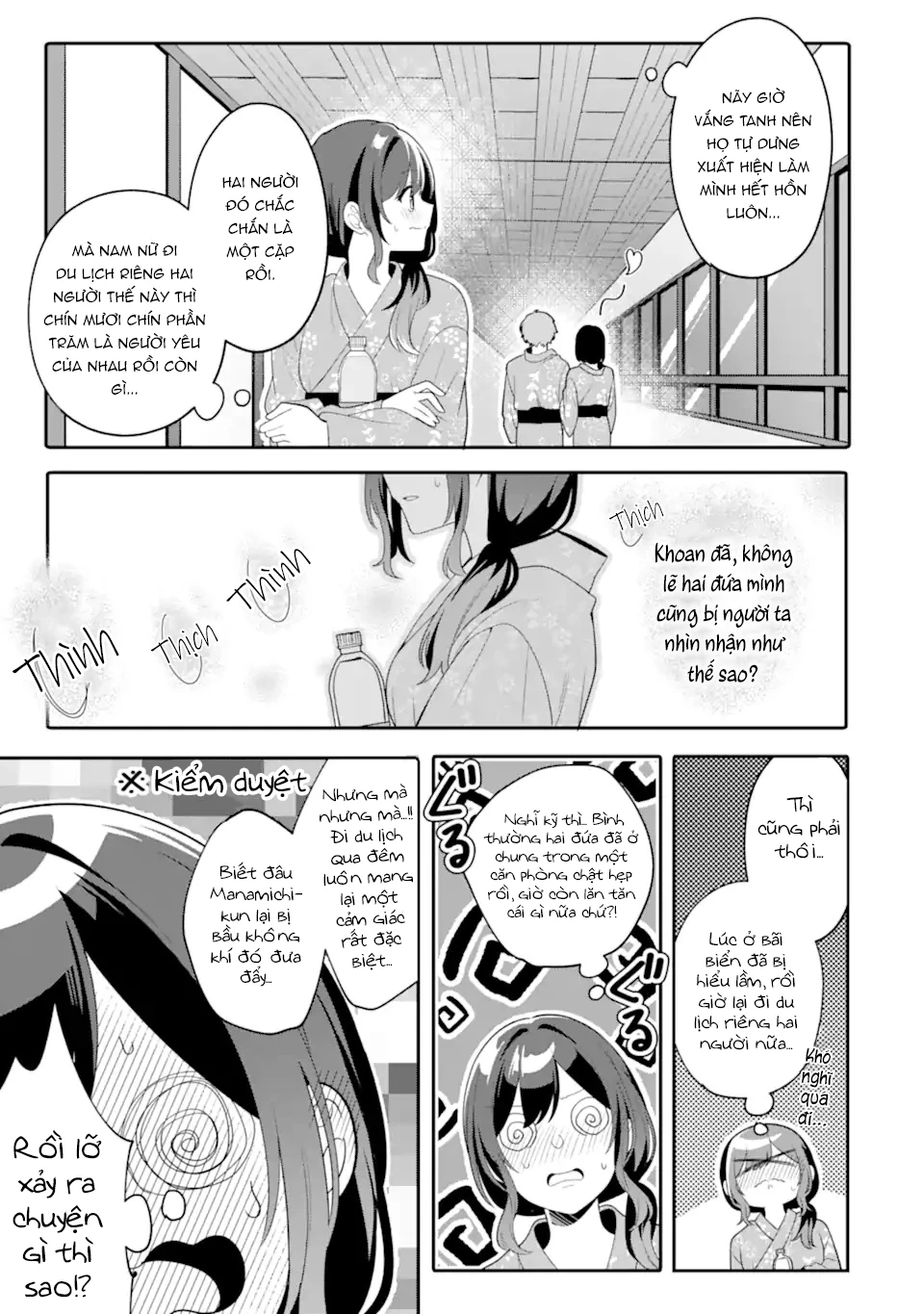 Muboubi Kawaii Pyjama Sugata No Bishoujo To Heya De Futarikiri Chapter 13.2 - Trang 8