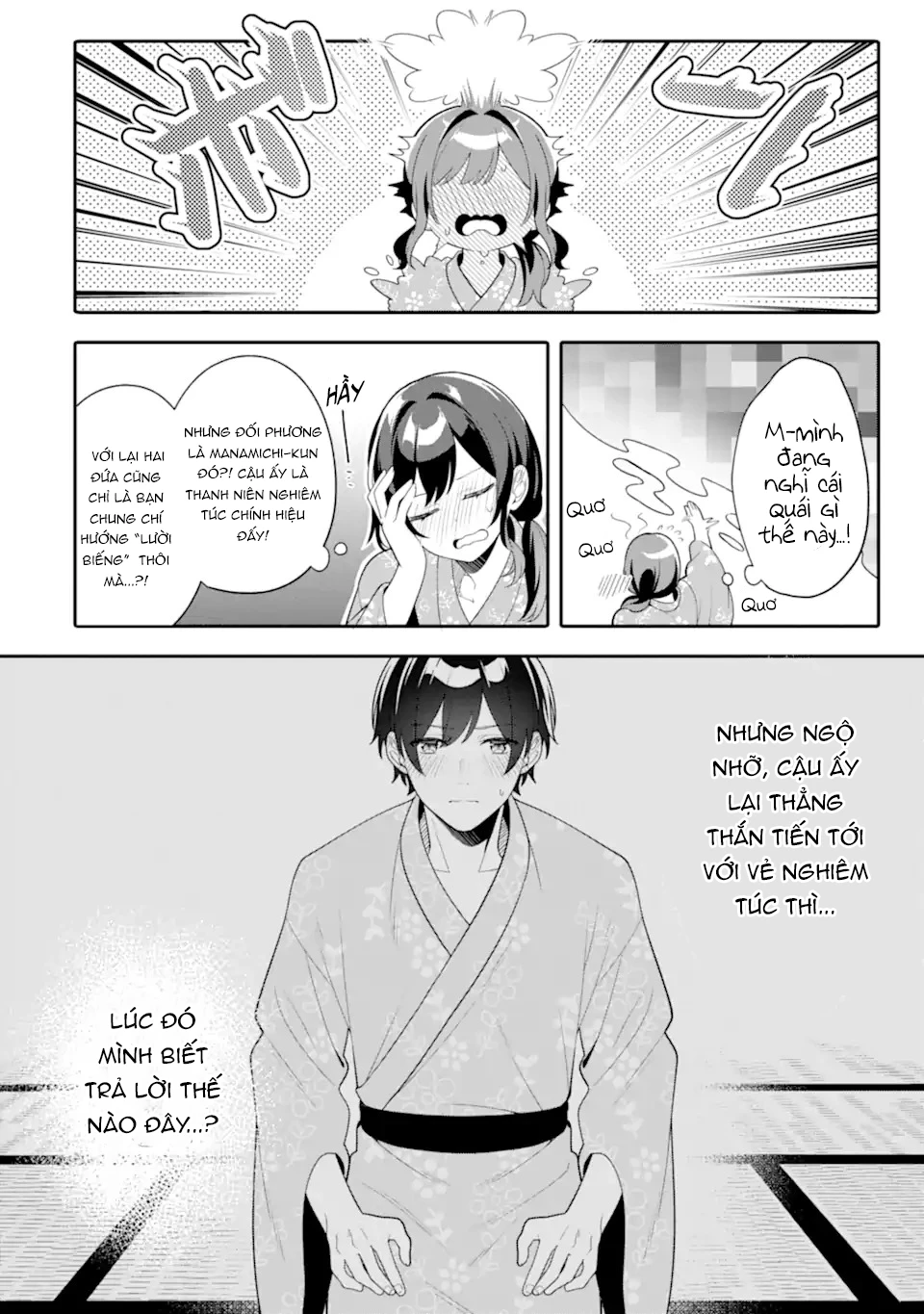 Muboubi Kawaii Pyjama Sugata No Bishoujo To Heya De Futarikiri Chapter 13.2 - Trang 9