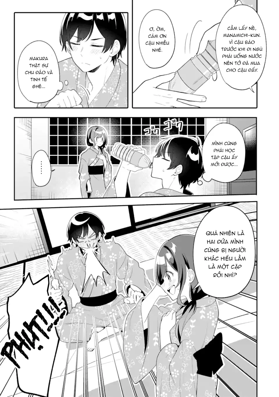 Muboubi Kawaii Pyjama Sugata No Bishoujo To Heya De Futarikiri Chapter 13 - Trang 27