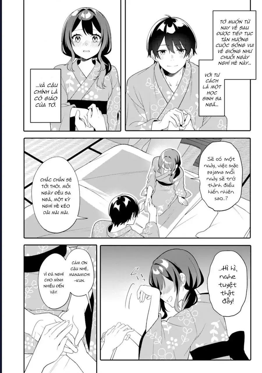 Muboubi Kawaii Pyjama Sugata No Bishoujo To Heya De Futarikiri Chapter 14.1 - Trang 10