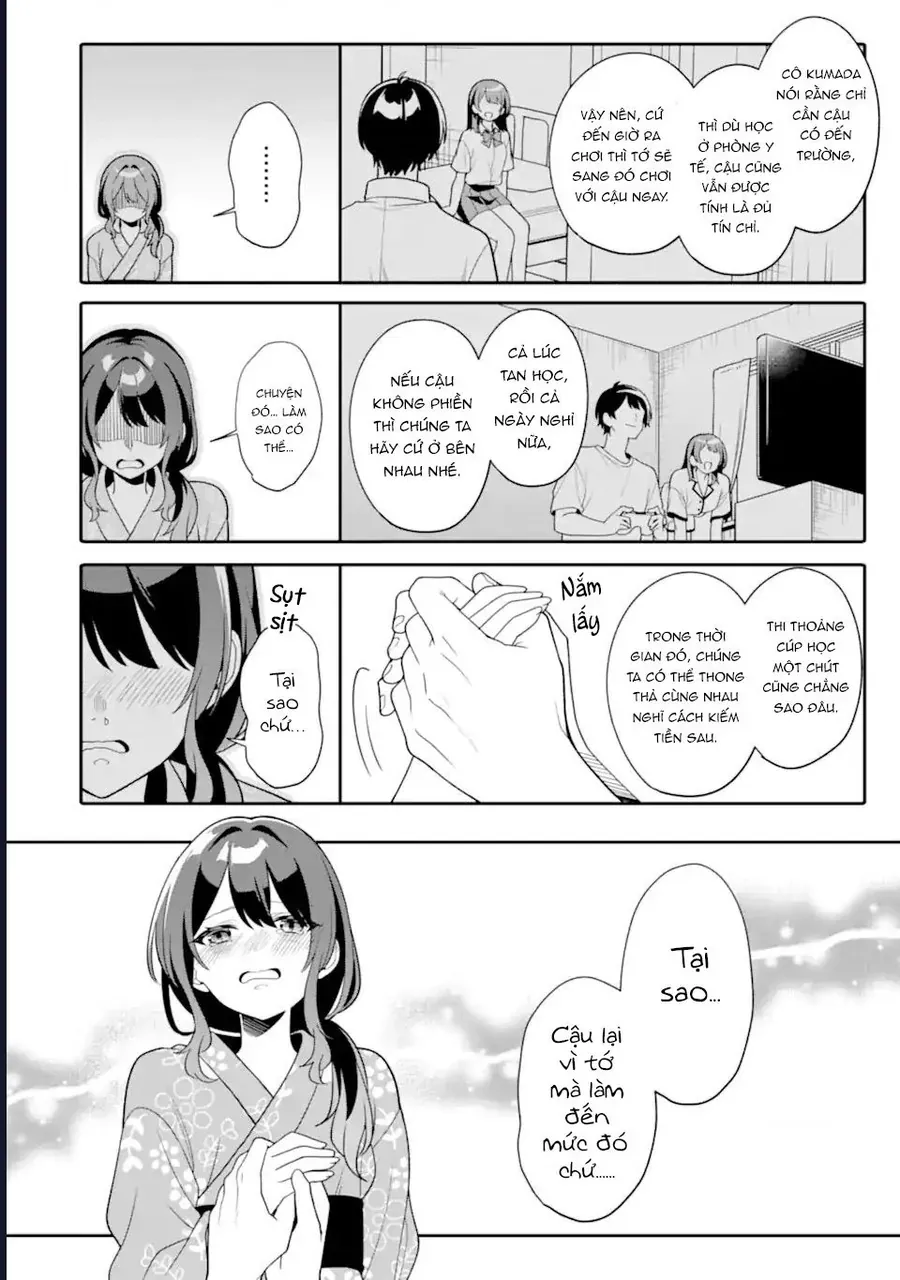 Muboubi Kawaii Pyjama Sugata No Bishoujo To Heya De Futarikiri Chapter 14.1 - Trang 8