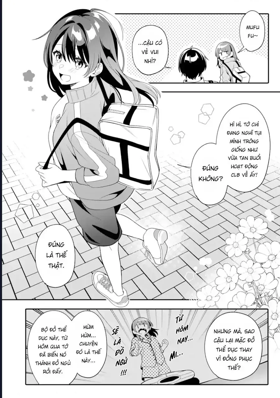 Muboubi Kawaii Pyjama Sugata No Bishoujo To Heya De Futarikiri Chapter 14.3 - Trang 6