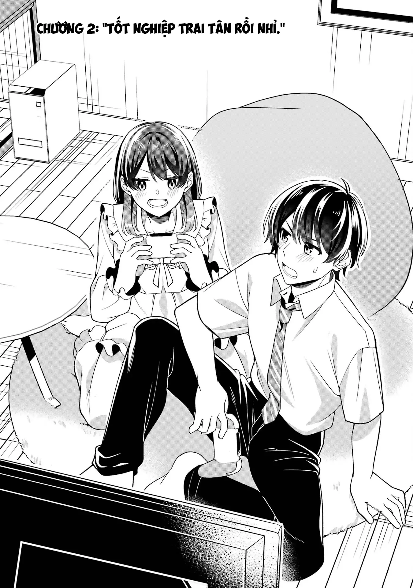 Muboubi Kawaii Pyjama Sugata No Bishoujo To Heya De Futarikiri Chapter 2.1 - Trang 5