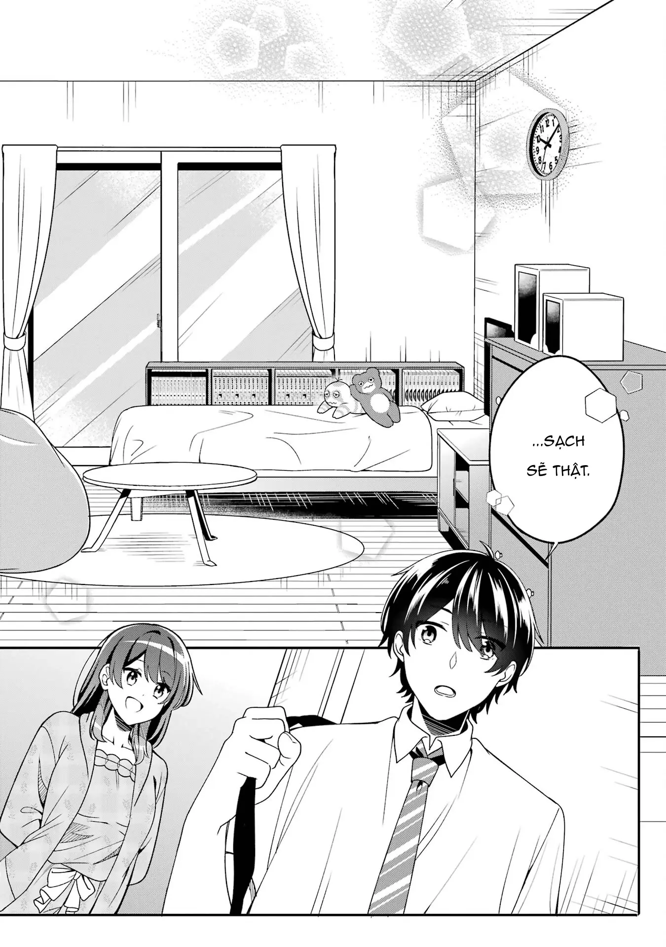 Muboubi Kawaii Pyjama Sugata No Bishoujo To Heya De Futarikiri Chapter 2.2 - Trang 2