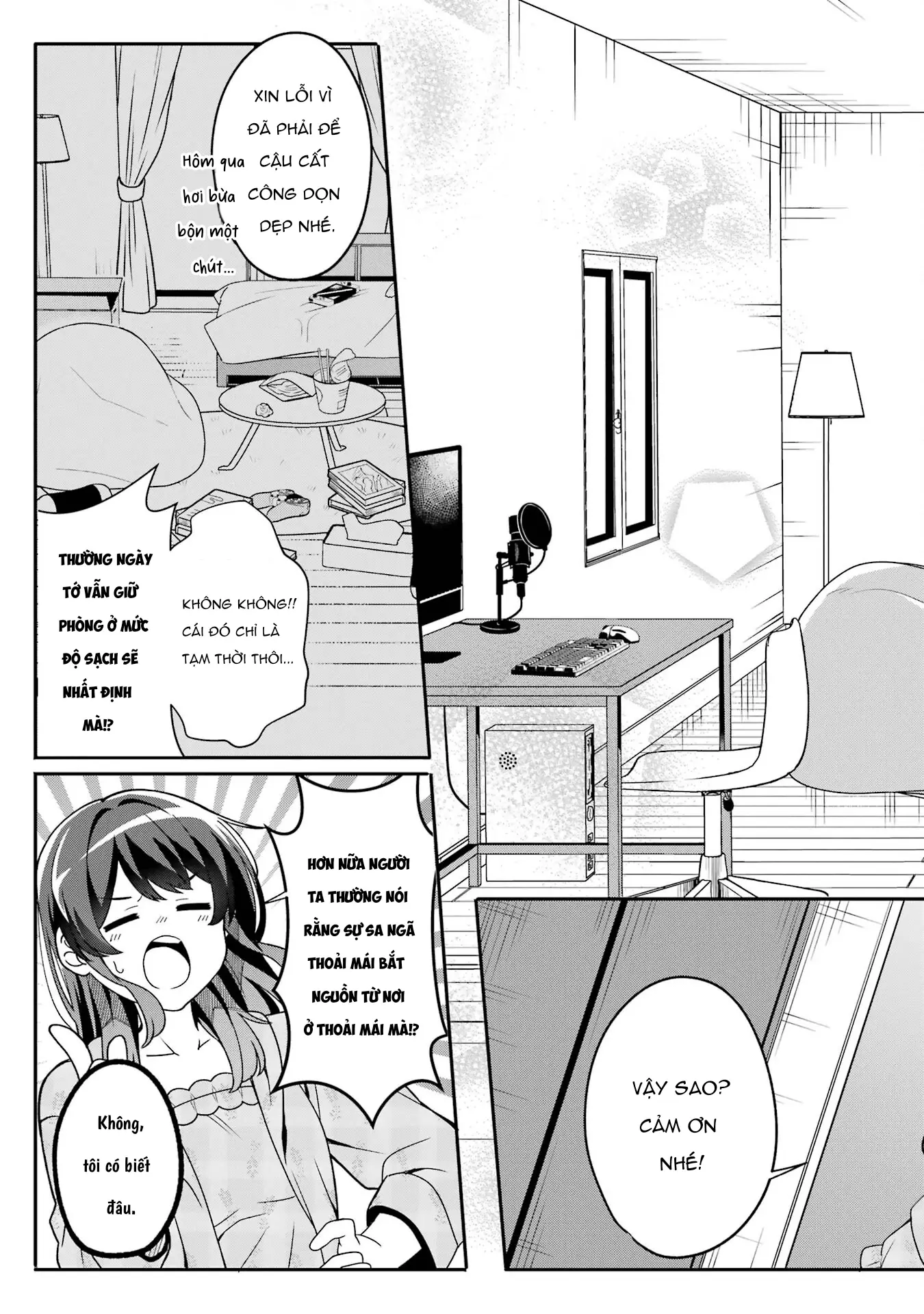 Muboubi Kawaii Pyjama Sugata No Bishoujo To Heya De Futarikiri Chapter 2.2 - Trang 3