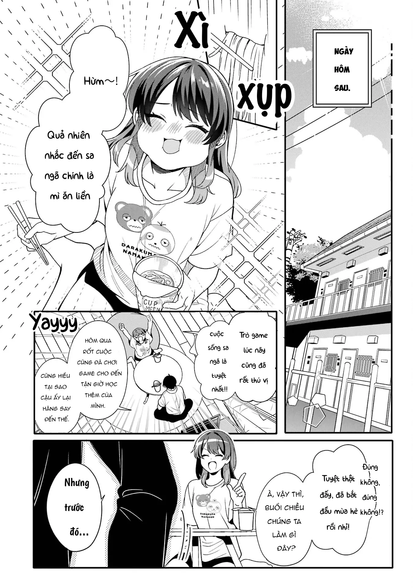 Muboubi Kawaii Pyjama Sugata No Bishoujo To Heya De Futarikiri Chapter 2.3 - Trang 7
