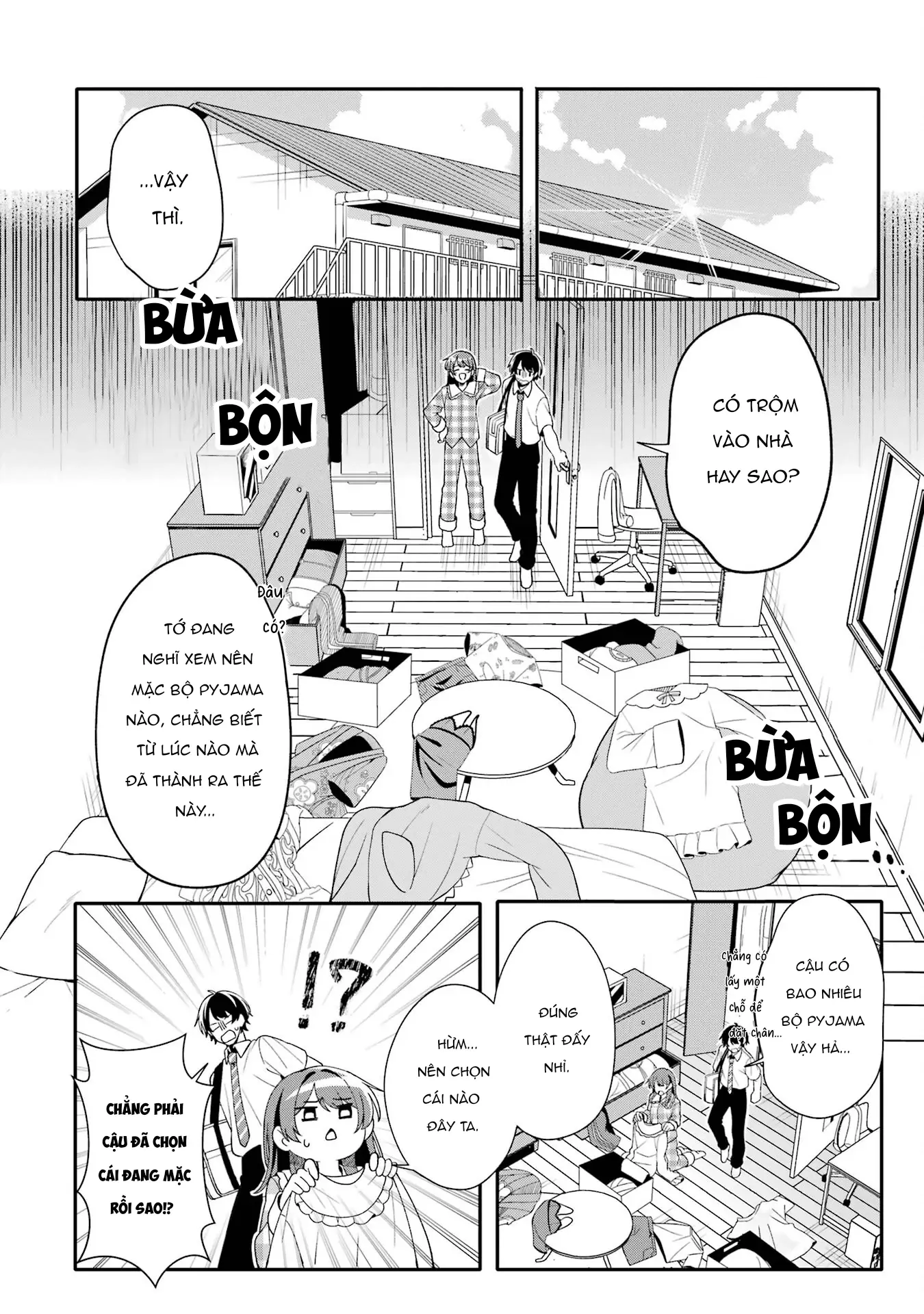 Muboubi Kawaii Pyjama Sugata No Bishoujo To Heya De Futarikiri Chapter 2.4 - Trang 11