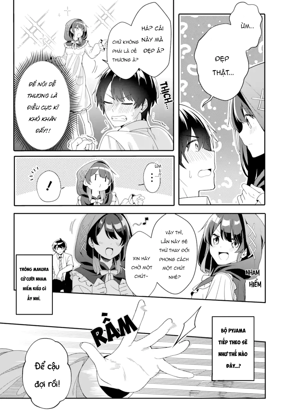 Muboubi Kawaii Pyjama Sugata No Bishoujo To Heya De Futarikiri Chapter 3.1 - Trang 12