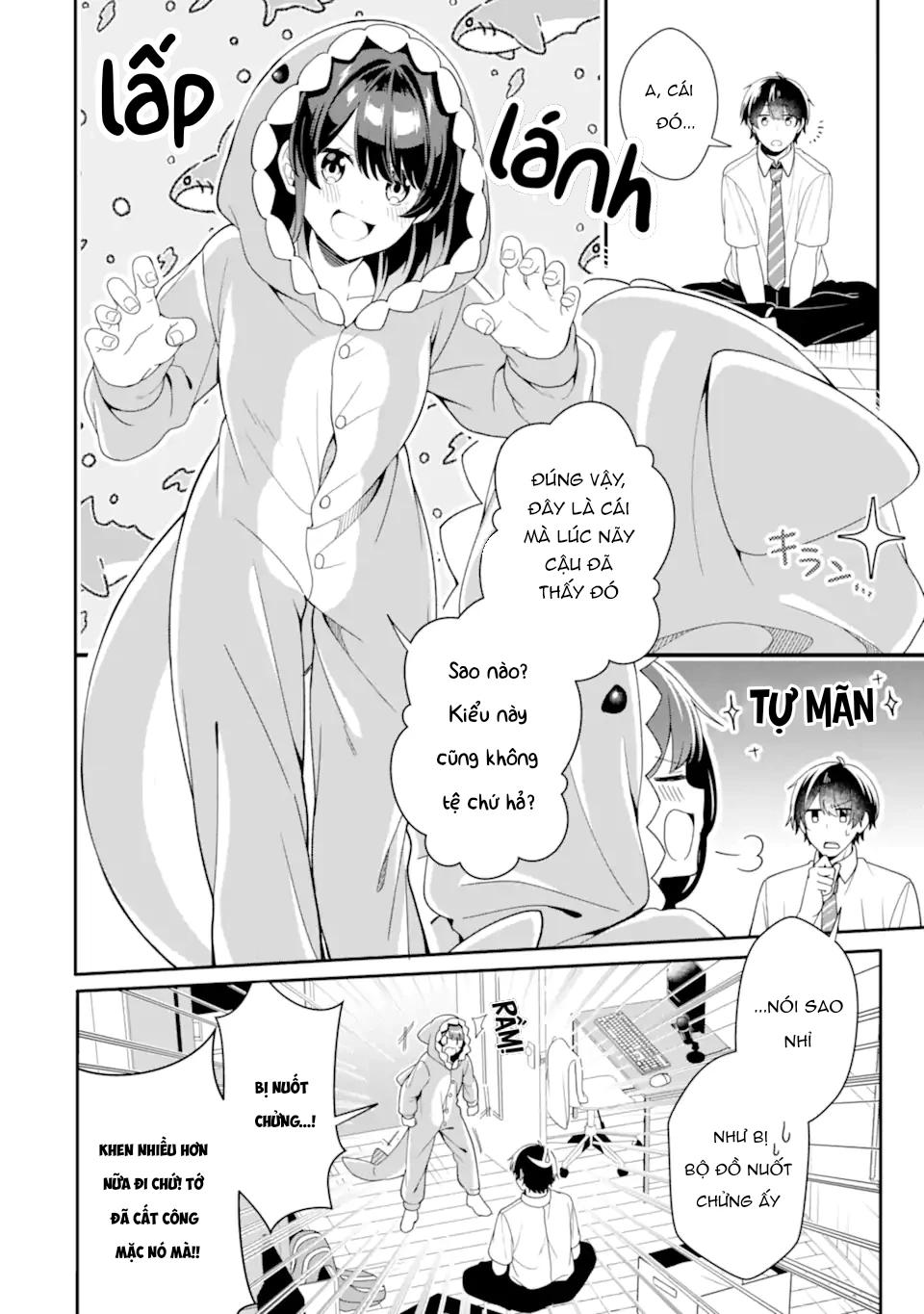 Muboubi Kawaii Pyjama Sugata No Bishoujo To Heya De Futarikiri Chapter 3.1 - Trang 13