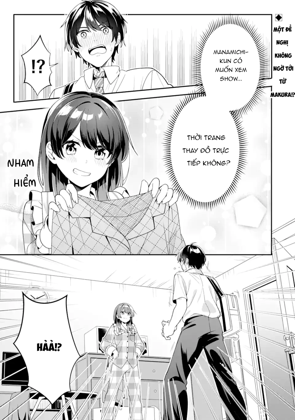Muboubi Kawaii Pyjama Sugata No Bishoujo To Heya De Futarikiri Chapter 3.1 - Trang 2