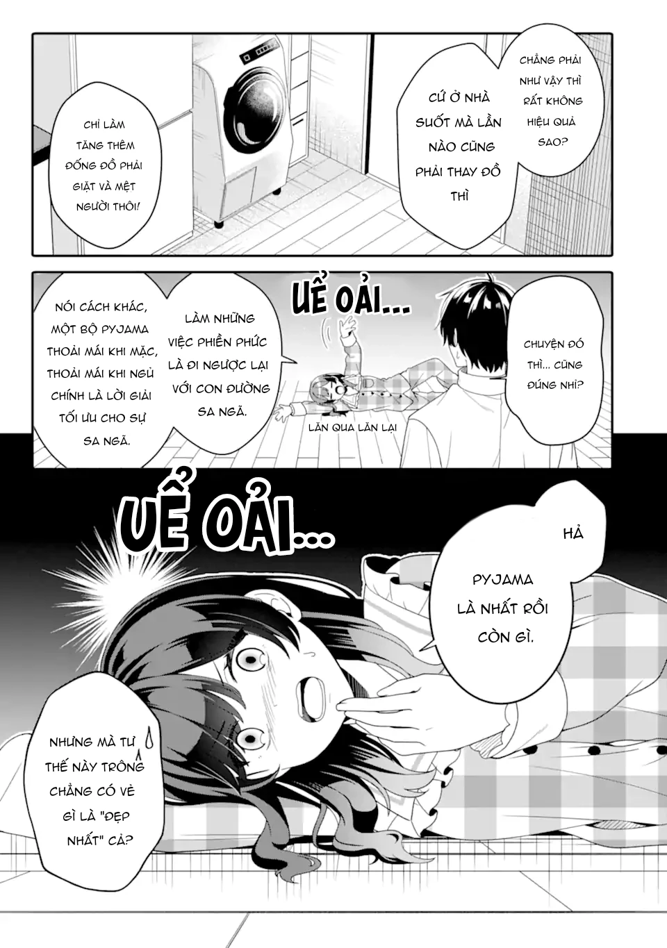 Muboubi Kawaii Pyjama Sugata No Bishoujo To Heya De Futarikiri Chapter 3.1 - Trang 6