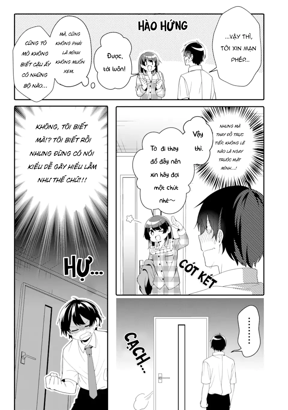 Muboubi Kawaii Pyjama Sugata No Bishoujo To Heya De Futarikiri Chapter 3.1 - Trang 8