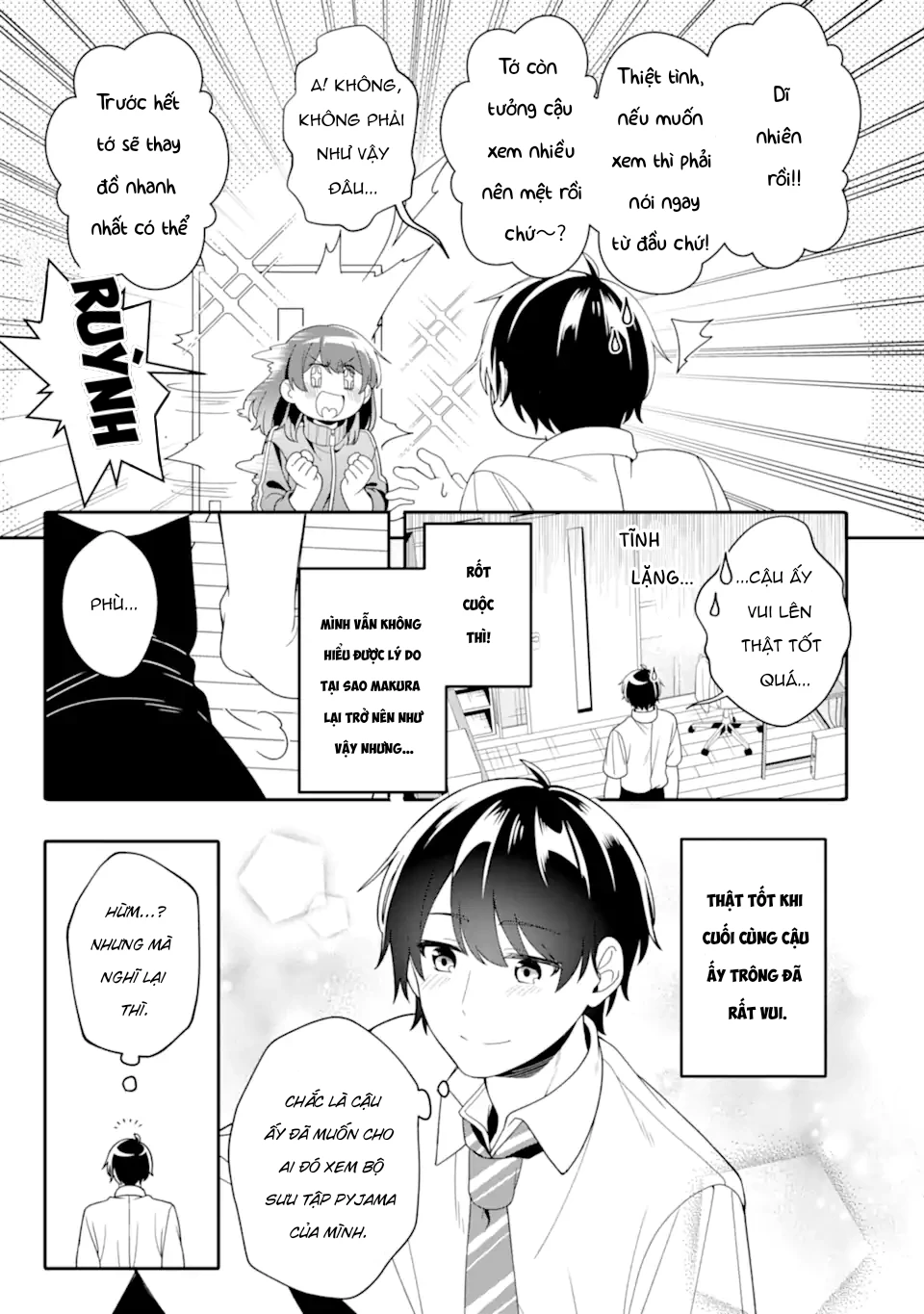 Muboubi Kawaii Pyjama Sugata No Bishoujo To Heya De Futarikiri Chapter 3.2 - Trang 11