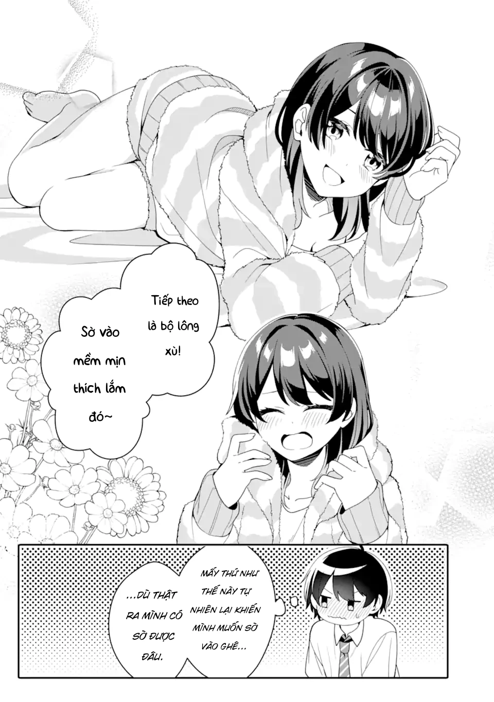 Muboubi Kawaii Pyjama Sugata No Bishoujo To Heya De Futarikiri Chapter 3.2 - Trang 3