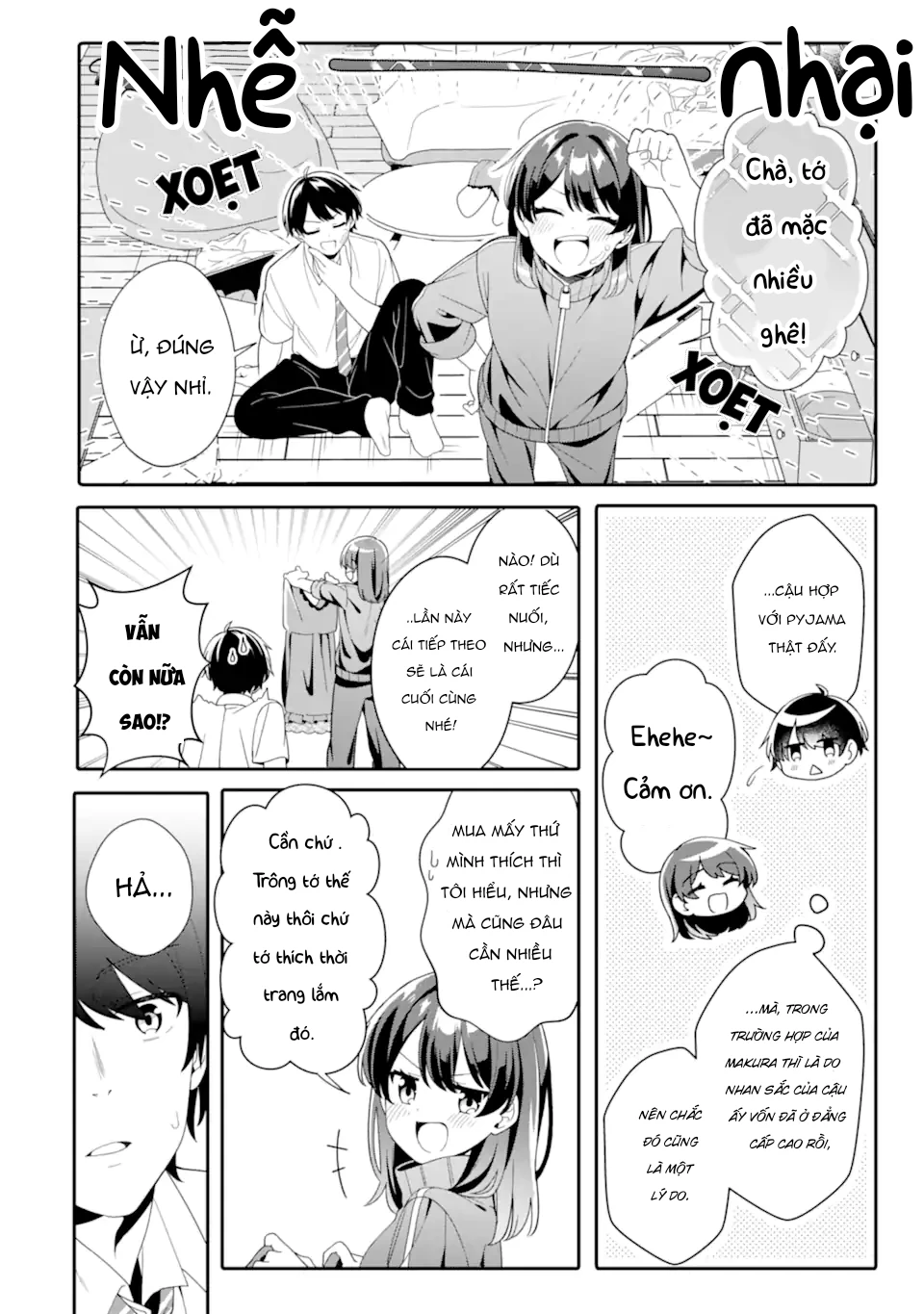 Muboubi Kawaii Pyjama Sugata No Bishoujo To Heya De Futarikiri Chapter 3.2 - Trang 6