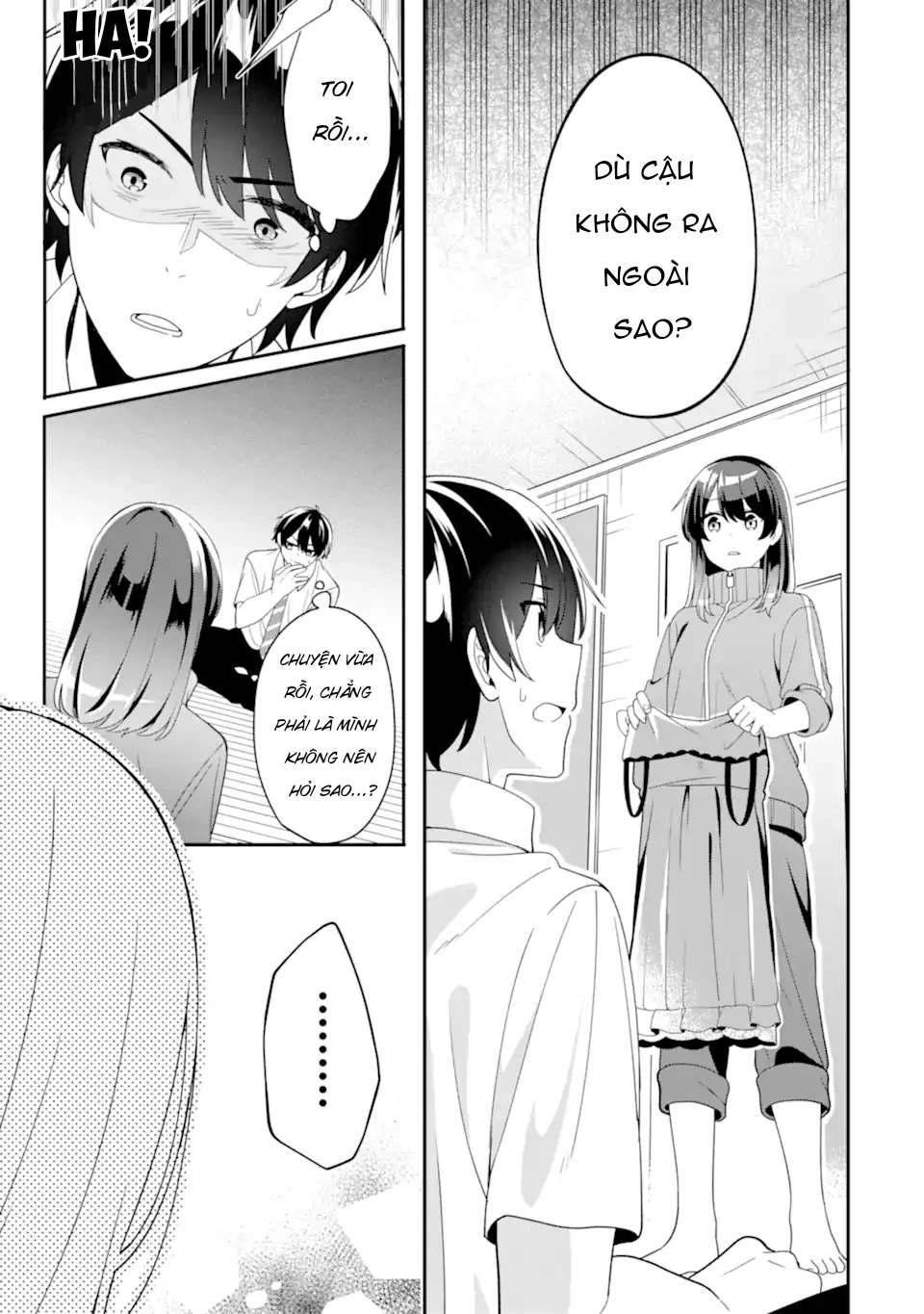 Muboubi Kawaii Pyjama Sugata No Bishoujo To Heya De Futarikiri Chapter 3.2 - Trang 7