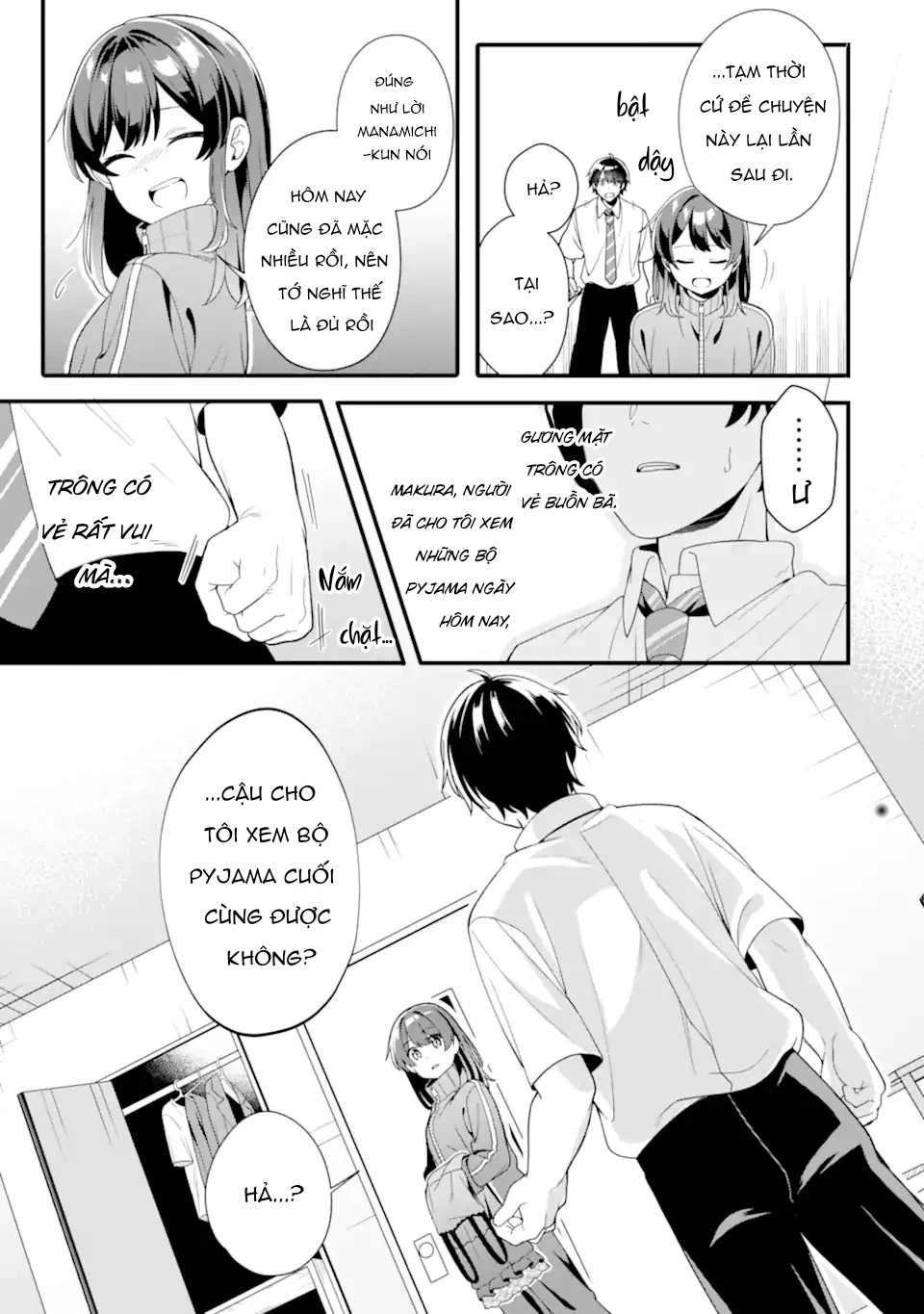 Muboubi Kawaii Pyjama Sugata No Bishoujo To Heya De Futarikiri Chapter 3.2 - Trang 9