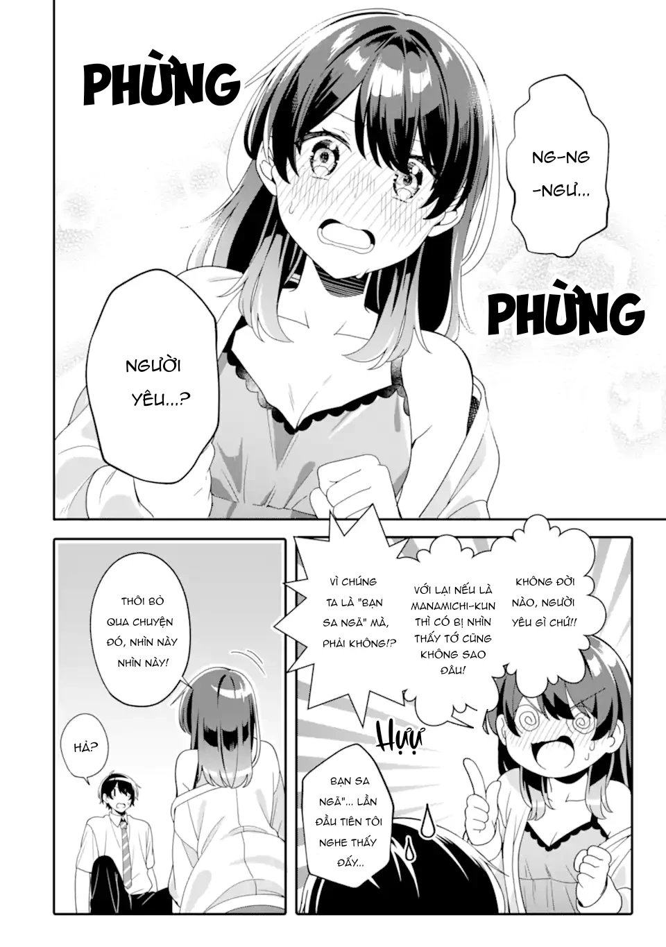 Muboubi Kawaii Pyjama Sugata No Bishoujo To Heya De Futarikiri Chapter 3.3 - Trang 3