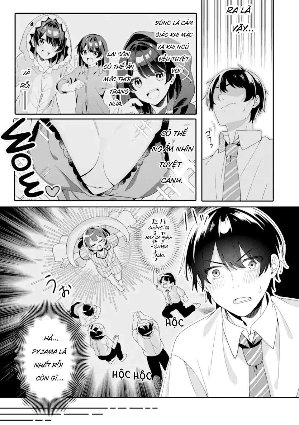Muboubi Kawaii Pyjama Sugata No Bishoujo To Heya De Futarikiri Chapter 3.3 - Trang 6